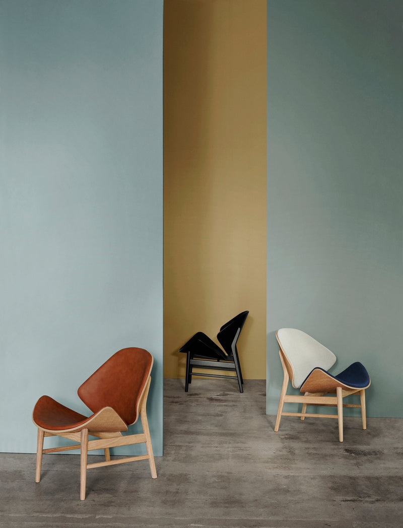 The Orange Lounge Chair - No Upholstery - Warm Nordic - Chairs - Black Oak - HORNE