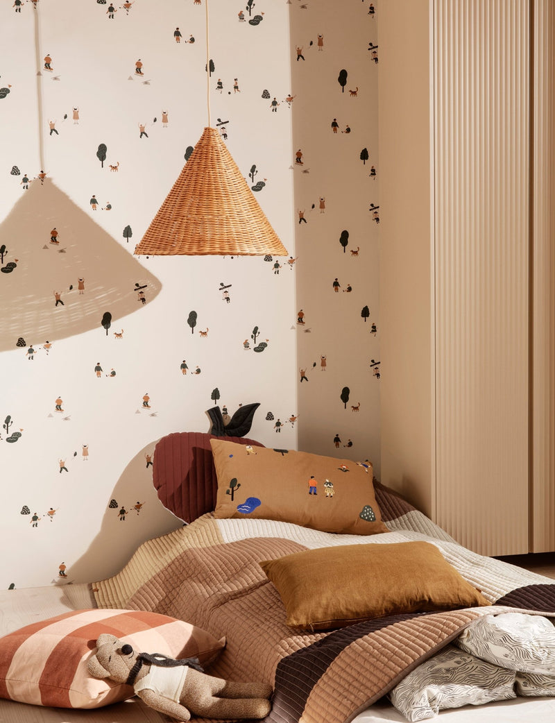 The Park Cushion - Ferm Living - Bedding + Pillows - Natural - HORNE