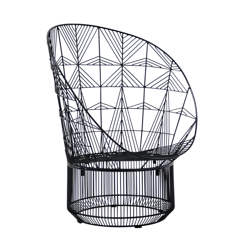 The Peacock Lounge - Bend Goods - Chairs - Black - No Seat Pad - HORNE