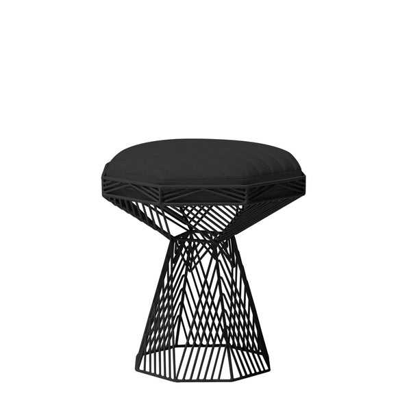 The Switch Table / Stool - Bend Goods - Outdoor Furniture - Black - Black Vegan Leather - HORNE