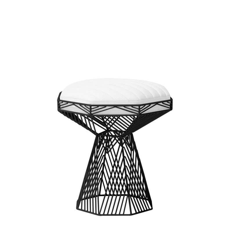 The Switch Table / Stool - Bend Goods - Outdoor Furniture - Black - Black Vegan Leather - HORNE