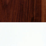 Solid Walnut with White Lacquer Drawer