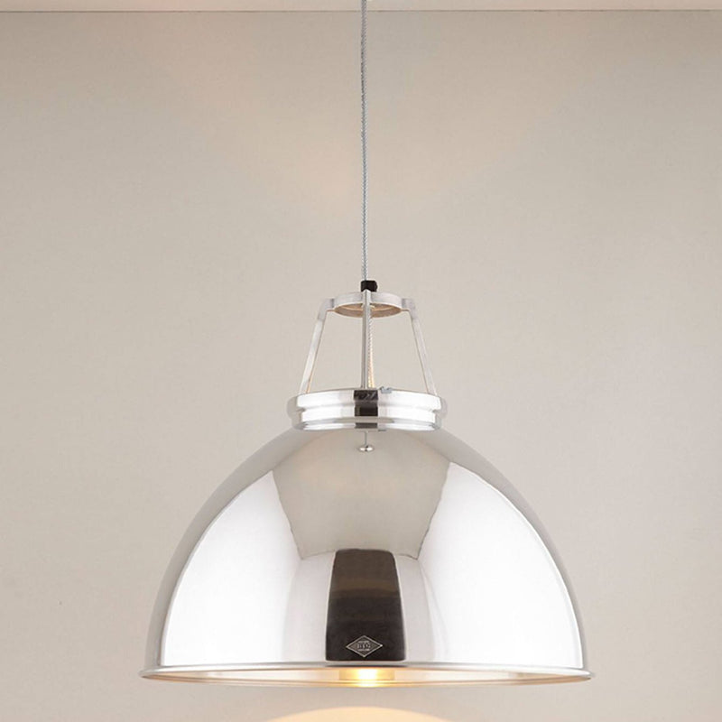 Titan 5 Pendant - Polished Aluminum - Original BTC - Pendants - HORNE