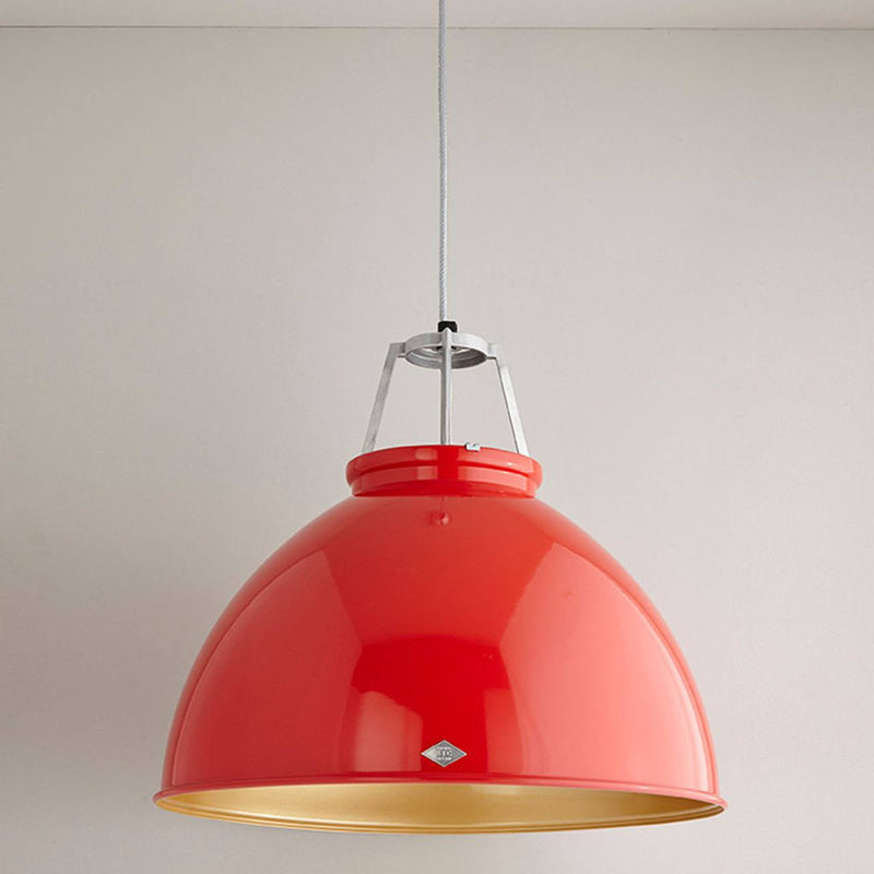 Titan 5 Pendant - Red - Original BTC - Pendants - Red w/ Gold Interior - HORNE
