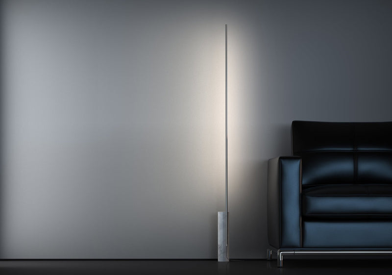 T.O Floor Lamp - Pablo Designs - Floor Lamps - Black Marble/Brass - HORNE