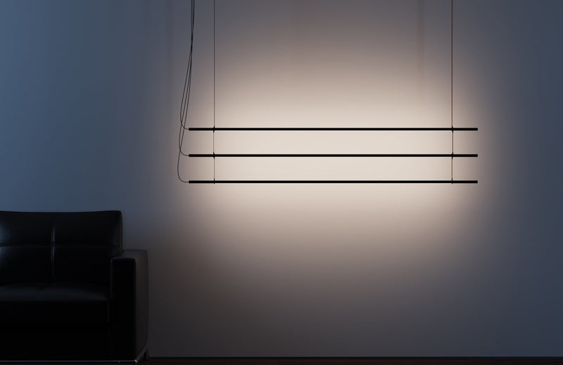 T.O. Pendant 3 Stack - Pablo Designs - Pendants - Matte Black - Graphite - HORNE