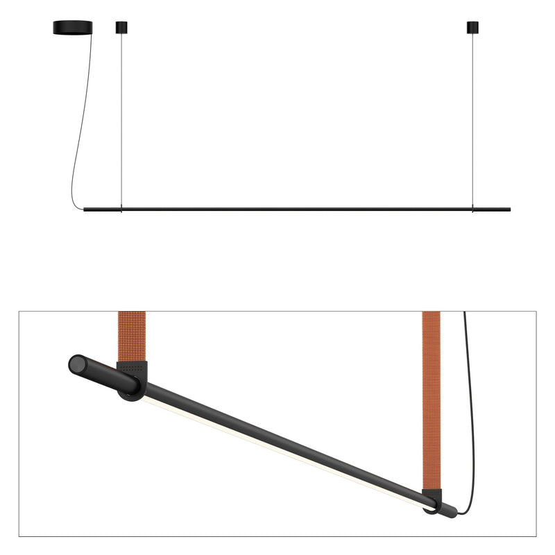 T.O. Pendant - Pablo Designs - Pendants - Matte Black - Graphite - HORNE