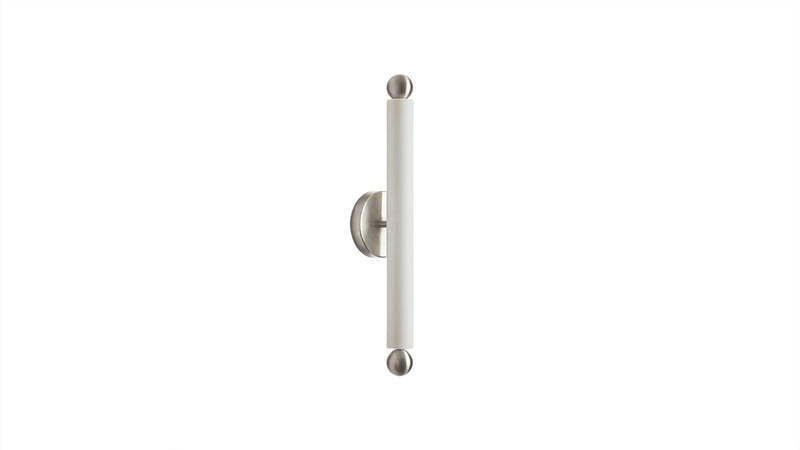 Tube Sconce/Flush Mount - Workstead - Wall Sconces - Hewn Brass - HORNE