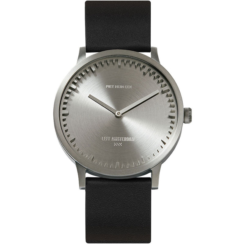 Tube Watch T40 - Leff Amsterdam - Clocks + Watches - Black Face - Green Nato Strap - HORNE