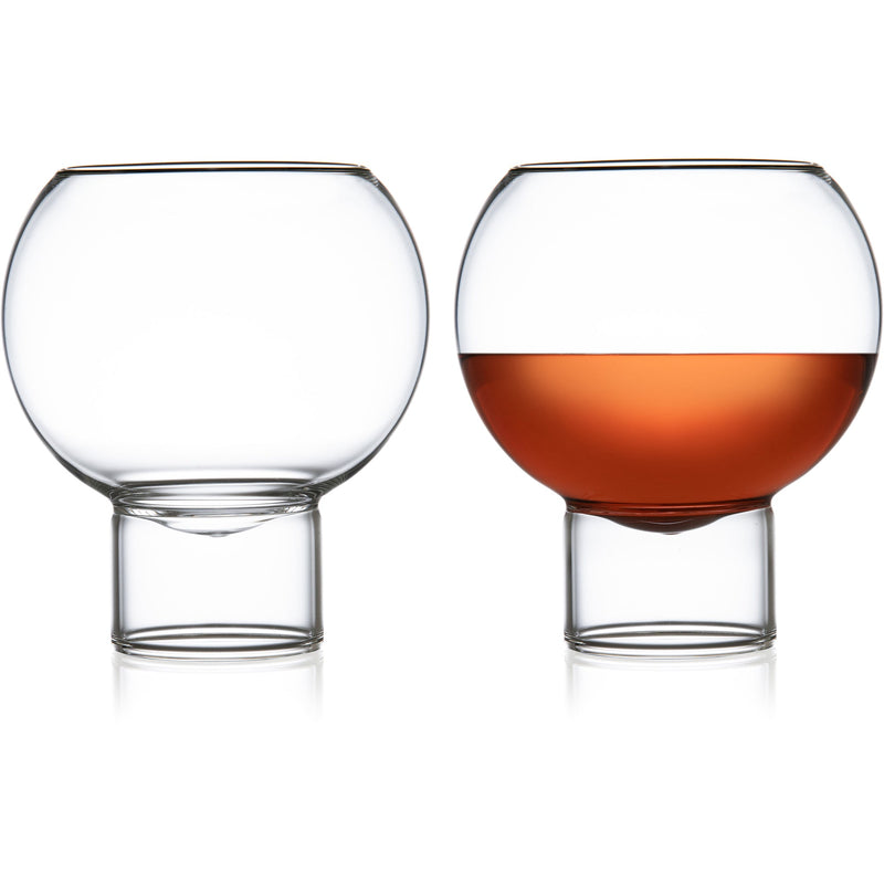 Tulip Low Glass - Set of 2 - Fferrone Design - Drinkware - Medium - HORNE