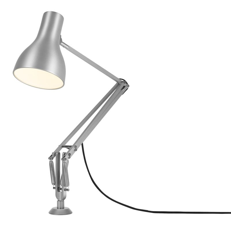Type 75 Desk Lamp - Insert Base - Anglepoise - Table + Task - Jet Black - HORNE