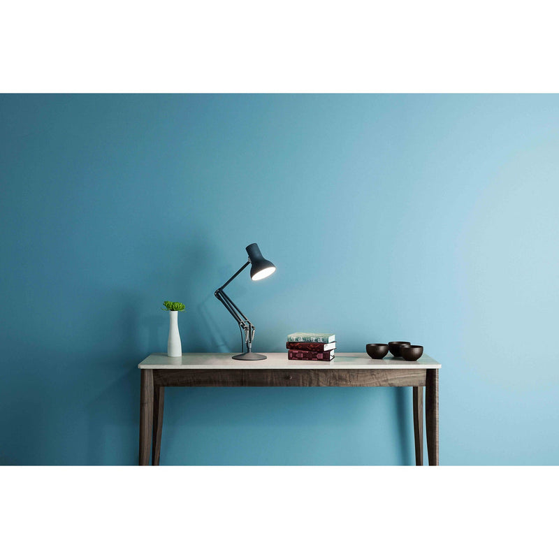 Type 75 Mini Desk Lamp - Anglepoise - Table + Task - Jet Black - HORNE