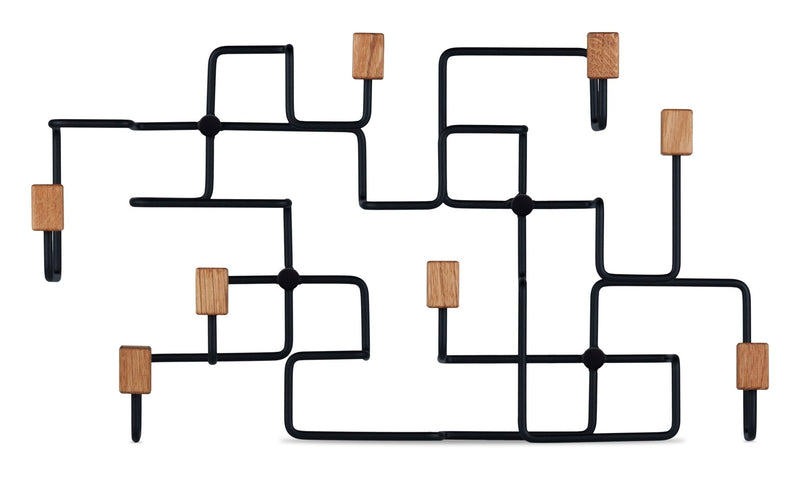 Underground Coat Rack - Gejst - Storage + Organization - White/Oak - HORNE