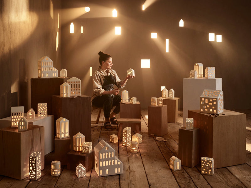 Urbania Lighthouse - Town House - Kähler - Candle Holders - HORNE