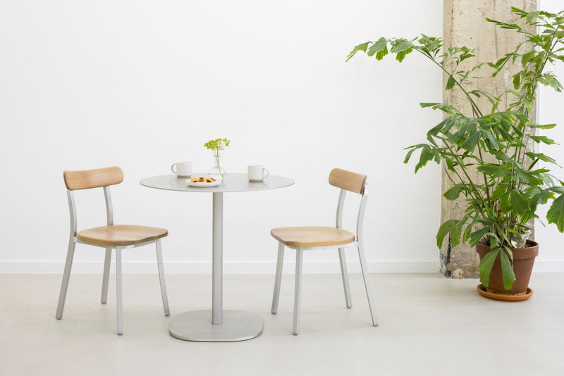 Utility Side Chair - Emeco - Chairs - Hand Brushed - Accoya - HORNE