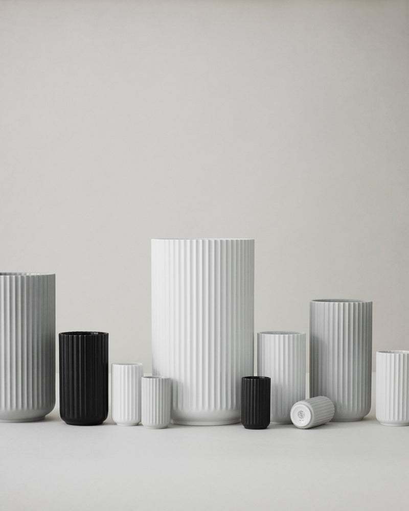 Vase - White - Lyngby - Vases - 4.9
