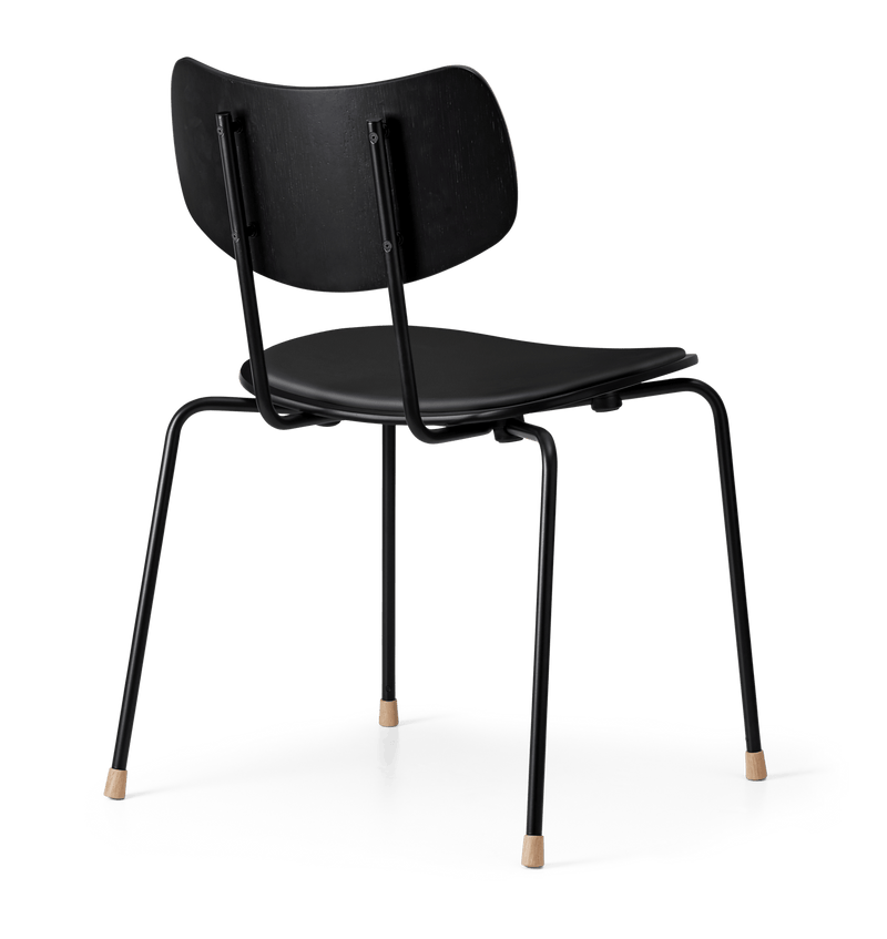 VLA26P Vega Dining Chair - Carl Hansen & Son - Chairs - Lacquered Oak/ Mood 04102 - HORNE