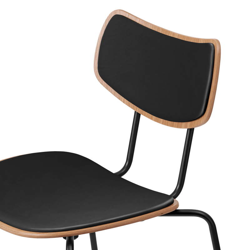 VLA26P Vega Dining Chair - Carl Hansen & Son - Chairs - Lacquered Oak/ Mood 04102 - HORNE
