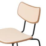 Lacquered Oak/ Sif 90 Leather