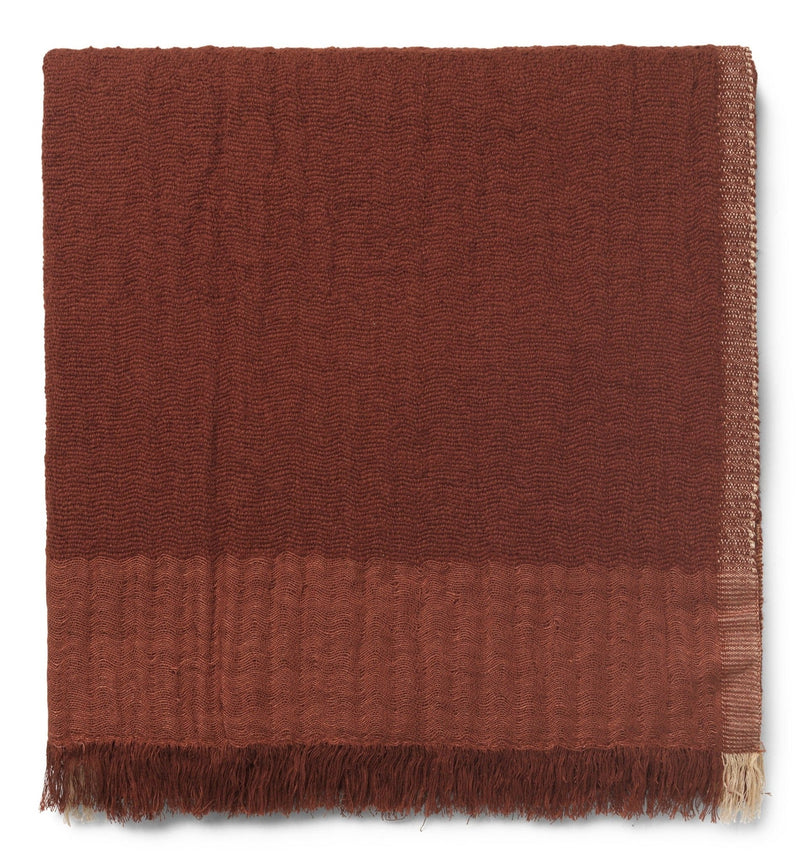 Weaver Throw - Ferm Living - Blankets + Throws + Pillows - Off - White - HORNE