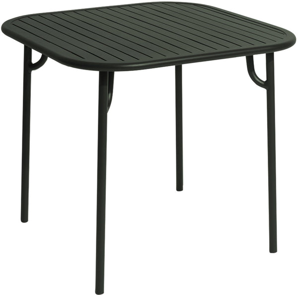 Week - End Dining Table - Square - Petite Friture - Outdoor Furniture - Glass Green - HORNE