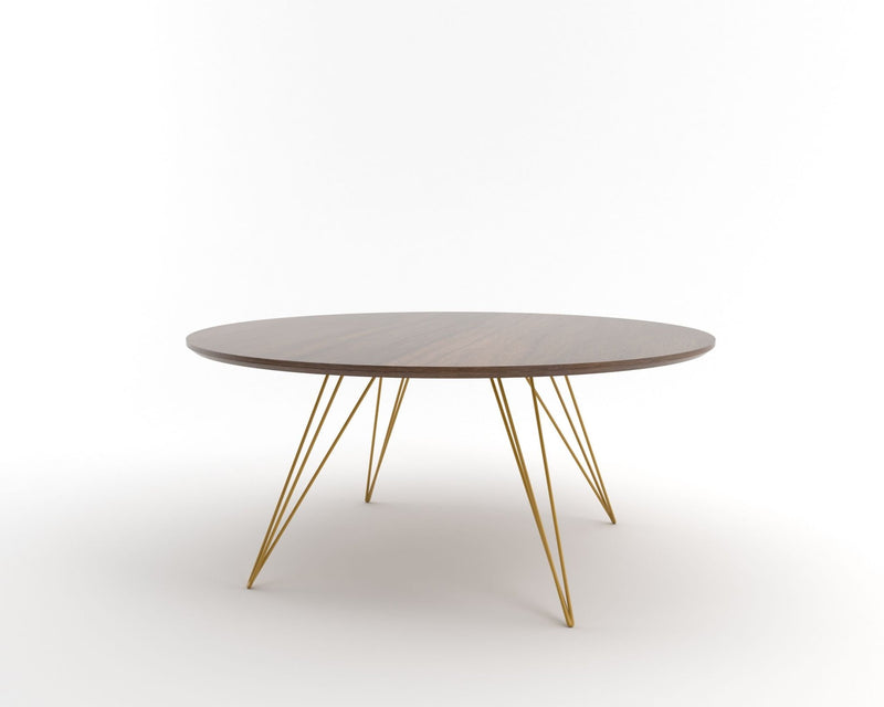 Williams Coffee Table - Large Oval - Tronk - Tables + Desks - Maple - Blood Red - HORNE
