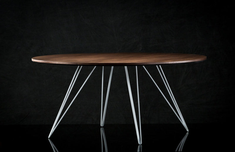 Williams Coffee Table - Large Oval - Tronk - Tables + Desks - Maple - Blood Red - HORNE