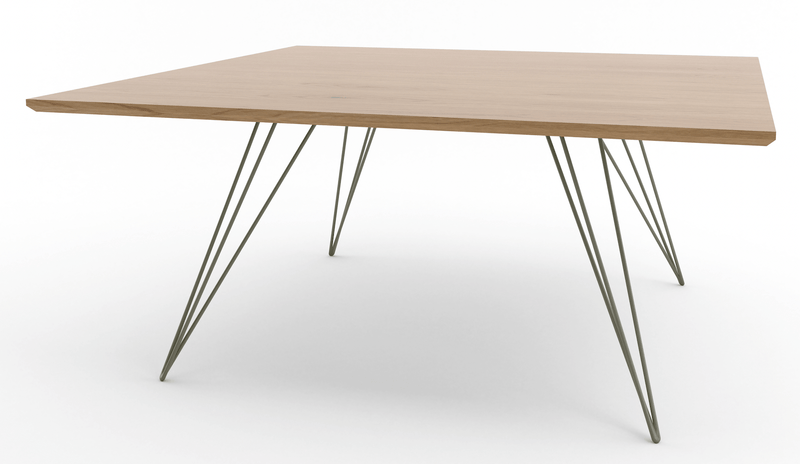 Williams Coffee Table - Large Rectangle - Tronk - Tables + Desks - Maple - Blood Red - HORNE
