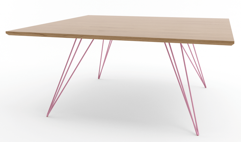 Williams Coffee Table - Large Rectangle - Tronk - Tables + Desks - Maple - Blood Red - HORNE