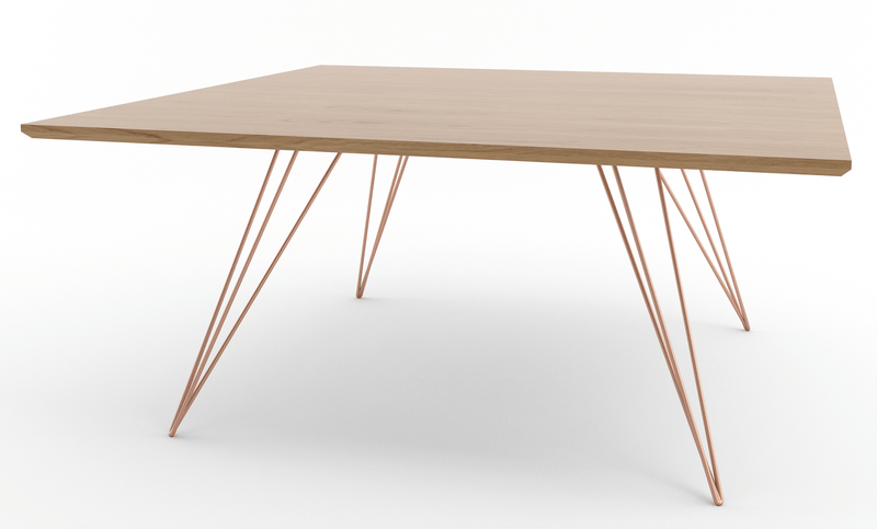 Williams Coffee Table - Large Rectangle - Tronk - Tables + Desks - Maple - Blood Red - HORNE