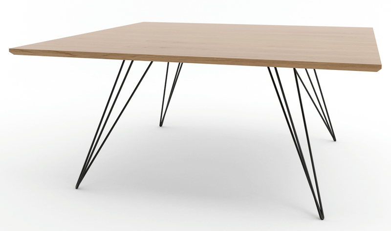 Williams Coffee Table - Large Rectangle - Tronk - Tables + Desks - Maple - Blood Red - HORNE