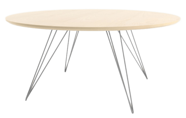 Williams Coffee Table - Small Circle - Tronk - Tables + Desks - Maple - Gray - HORNE