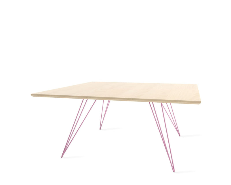 Williams Coffee Table - Small Rectangle - Tronk - Tables + Desks - Maple - Blood Red - HORNE