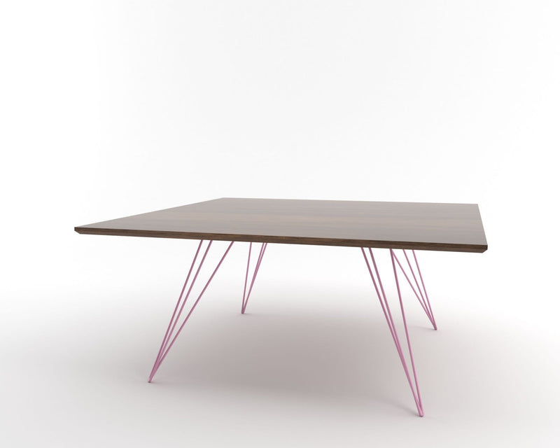 Williams Coffee Table - Small Square - Tronk - Tables + Desks - Maple - Blood Red - HORNE