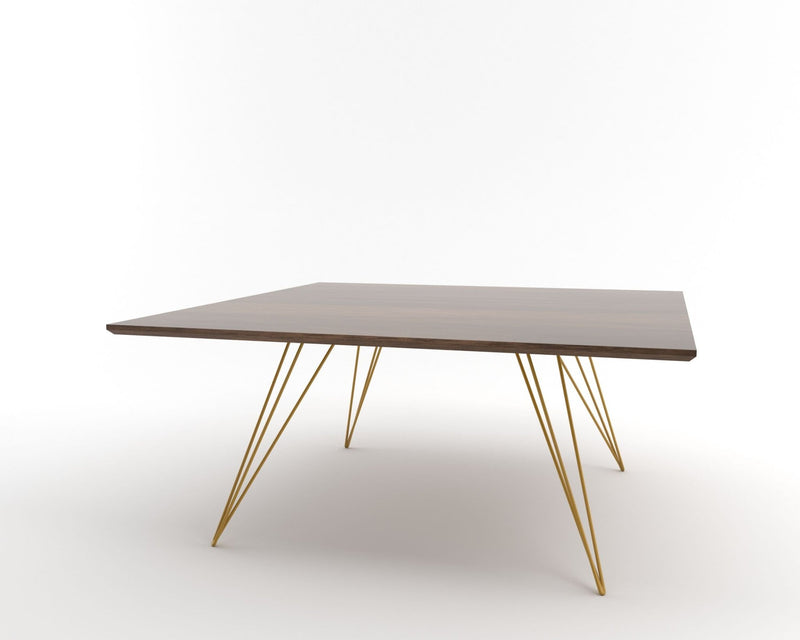 Williams Coffee Table - Small Square - Tronk - Tables + Desks - Maple - Blood Red - HORNE