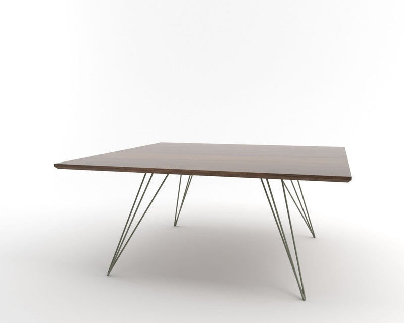 Williams Coffee Table - Small Square - Tronk - Tables + Desks - Maple - Blood Red - HORNE