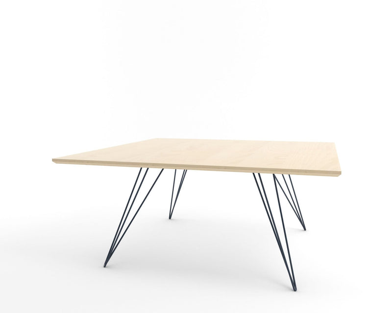 Williams Coffee Table - Small Square - Tronk - Tables + Desks - Maple - Blood Red - HORNE