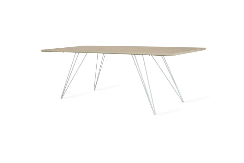 Williams Coffee Table - Thin Rectangle - Tronk - Tables + Desks - Maple - Blood Red - HORNE