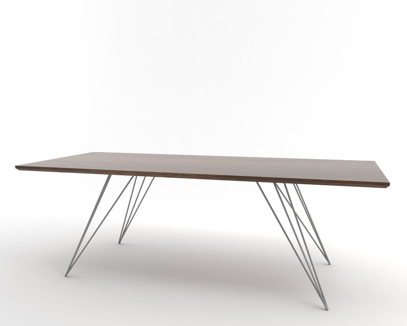 Williams Coffee Table - Thin Rectangle - Tronk - Tables + Desks - Maple - Blood Red - HORNE