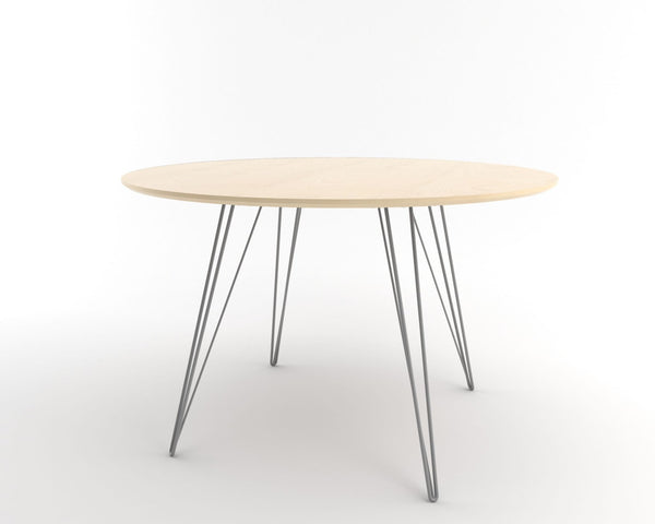 Williams Dining Table - Large Circle - Tronk - Tables + Desks - Maple - Gray - HORNE
