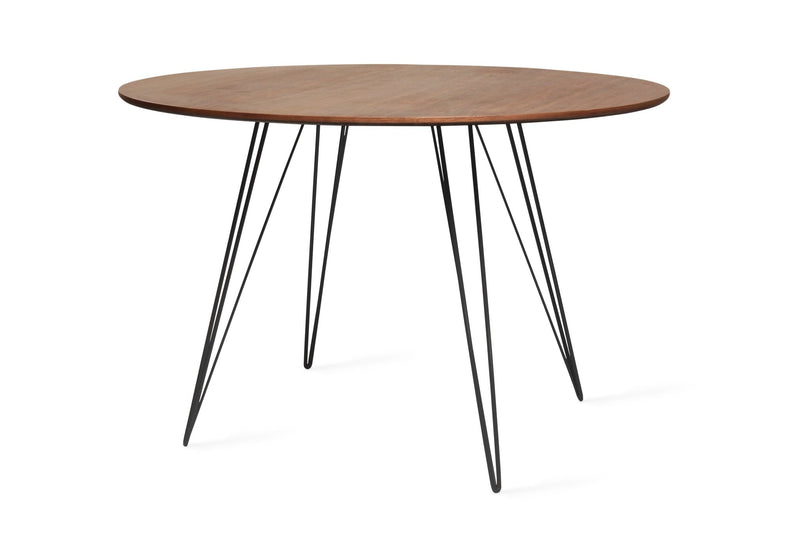 Williams Dining Table - Large Circle - Tronk - Tables + Desks - Maple - Blood Red - HORNE