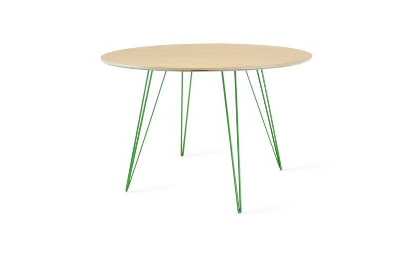 Williams Dining Table - Large Oval - Tronk - Tables + Desks - Maple - Blood Red - HORNE