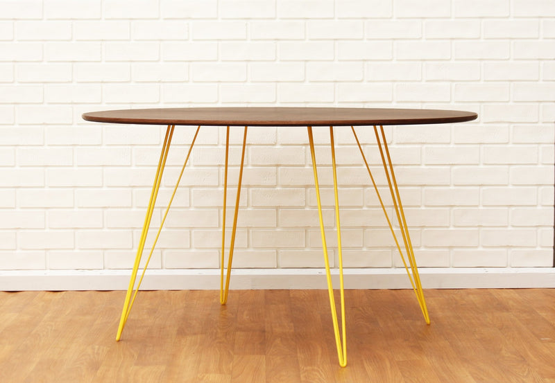 Williams Dining Table - Large Oval - Tronk - Tables + Desks - Maple - Blood Red - HORNE
