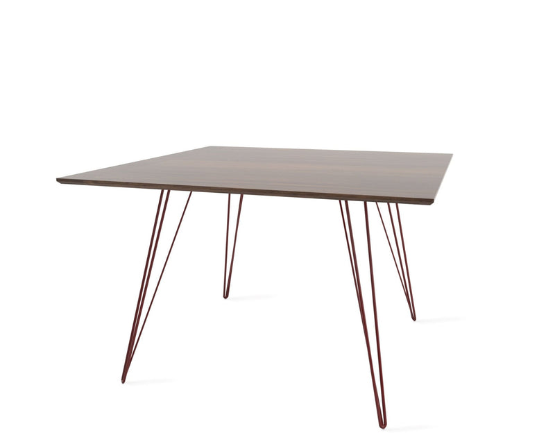 Williams Dining Table - Large Rectangle - Tronk - Tables + Desks - Maple - Blood Red - HORNE