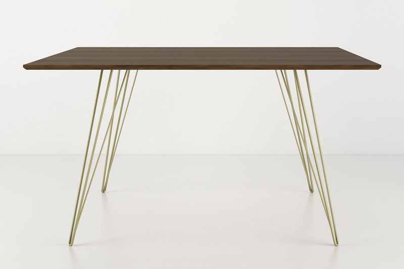 Williams Dining Table - Large Rectangle - Tronk - Tables + Desks - Maple - Blood Red - HORNE