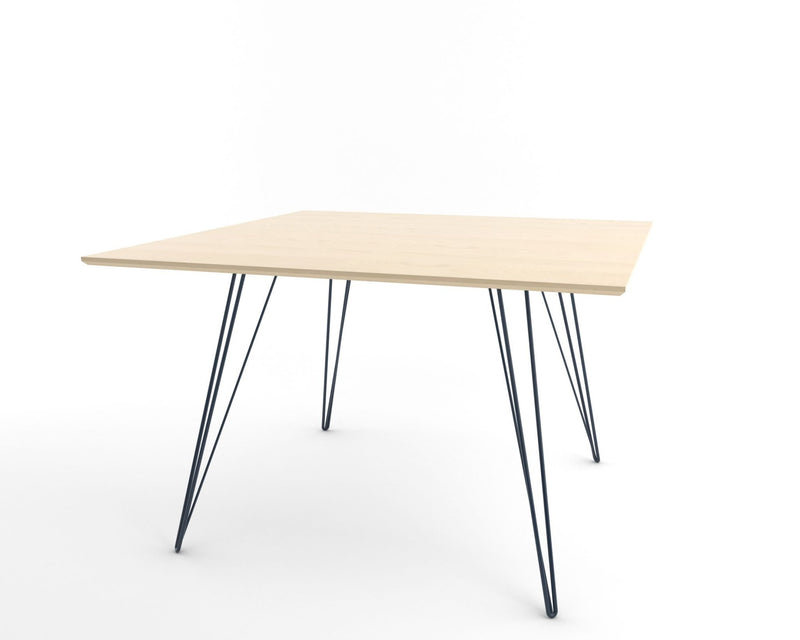 Williams Dining Table - Large Square - Tronk - Tables + Desks - Maple - Blood Red - HORNE