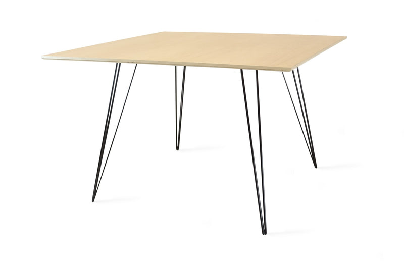 Williams Dining Table - Large Square - Tronk - Tables + Desks - Maple - Blood Red - HORNE