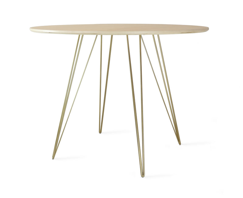 Williams Dining Table - Small Circle - Tronk - Tables + Desks - Maple - Blood Red - HORNE
