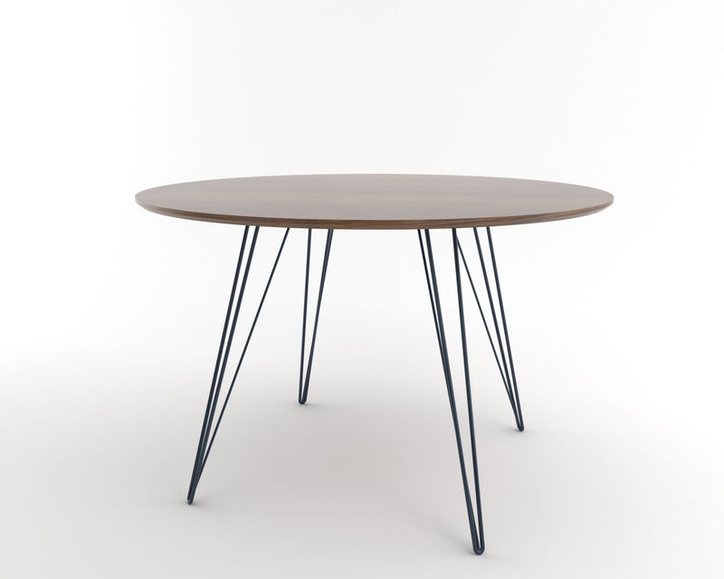 Williams Dining Table - Small Circle - Tronk - Tables + Desks - Maple - Blood Red - HORNE