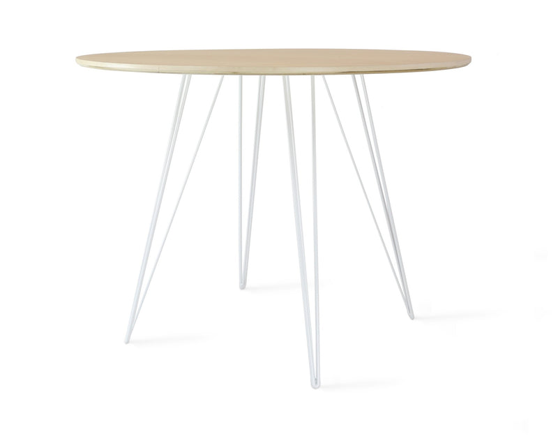 Williams Dining Table - Small Circle - Tronk - Tables + Desks - Maple - Blood Red - HORNE